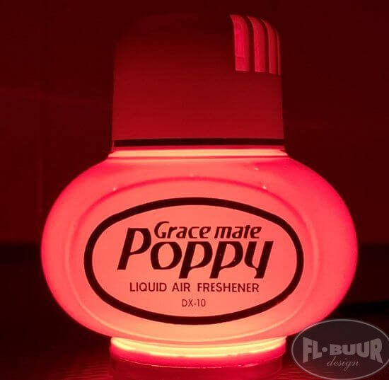 Poppy Grace Mate LED Rød Lys USB