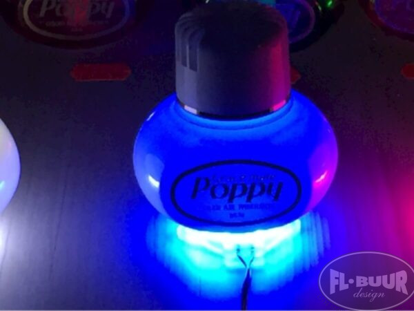 Poppy Grace Mate LED Lys blå ekstra billede