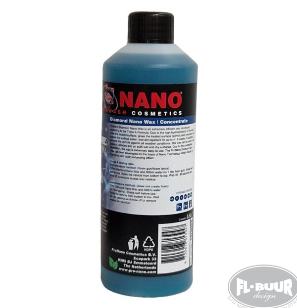 ProNano Startpakke Til Bil & Lastbil - Diamond Nano Wax Concentrate 500 Ml.