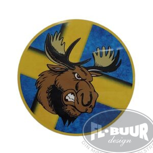 Angry Moose Klistermærke