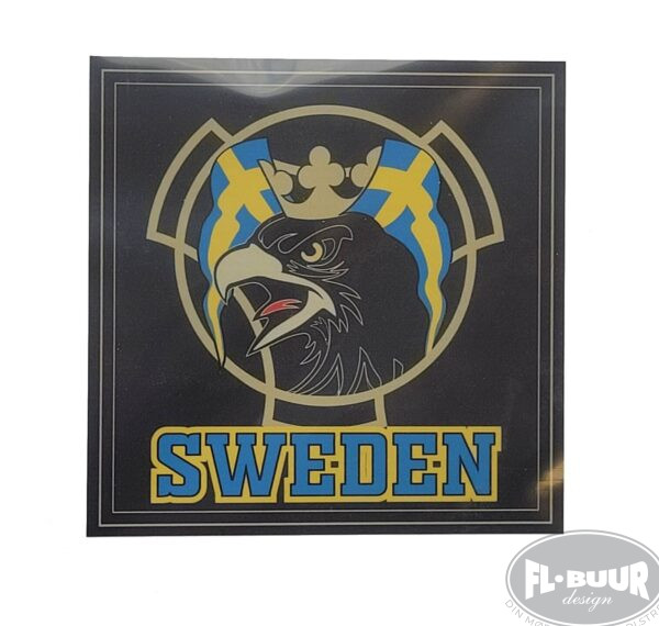 Griffen Sweden Flag Klistermærke