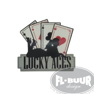 Lucky Aces Klistermærke