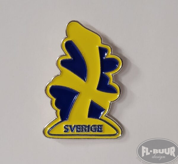 Scandi-Tree Sverige Pin