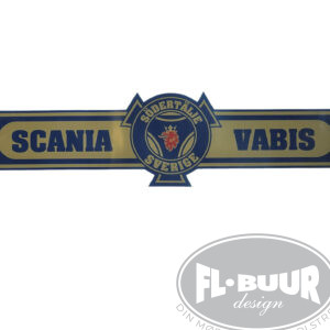 Klistermærke - Scania Vabis Södertälje