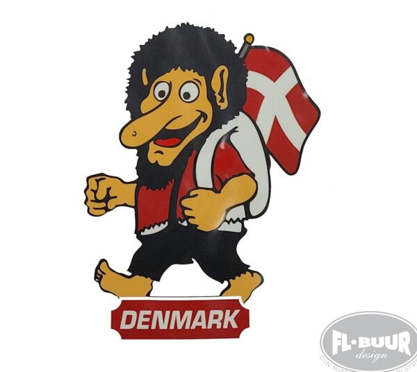 Troll Denmark Klistermærke