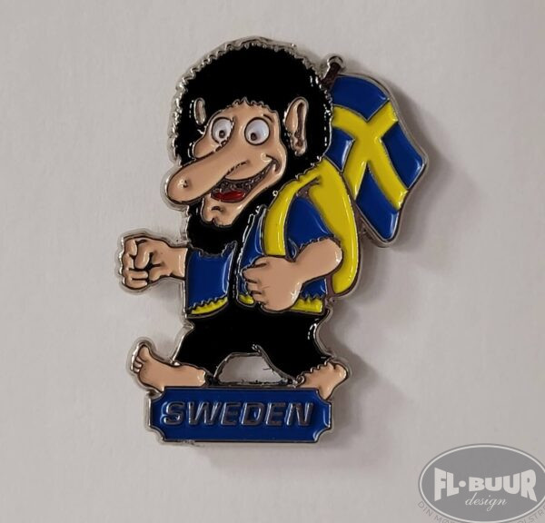 Troll Sweden Pin