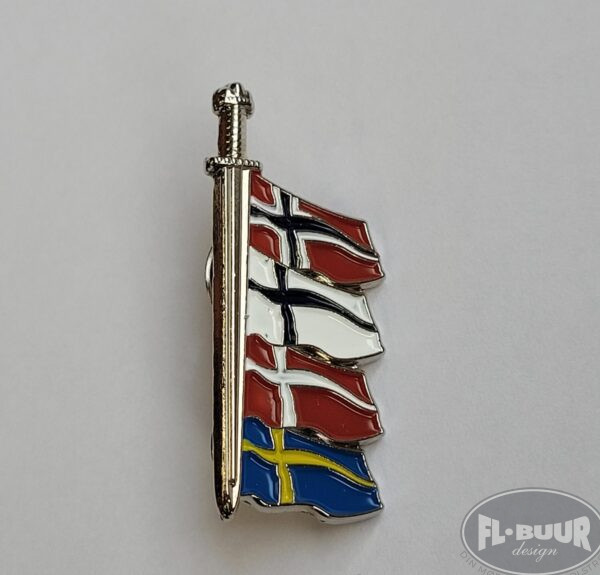 Vikingesværd Skandinavien Pin