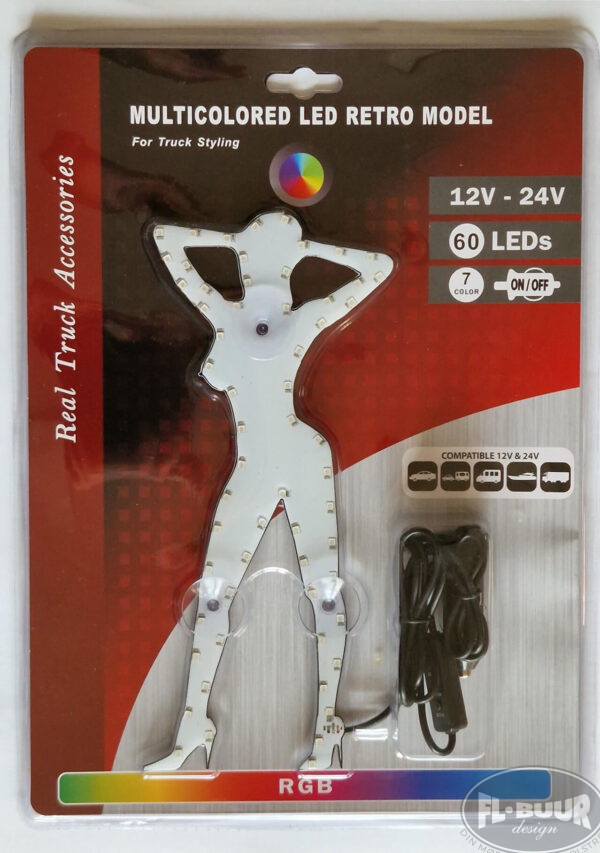 Multifarvet LED Retro Model