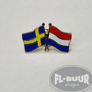Pin - Sverige-Holland Flag