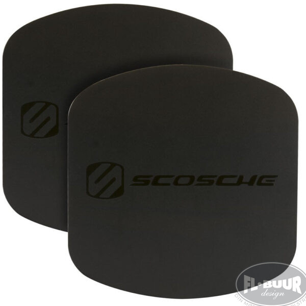 Scosche MagicPLATE XL Metalplader - Sort