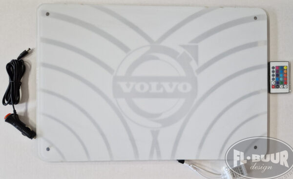Akryl Plexiglas Skilt - Volvo (60 X 40 Cm.)