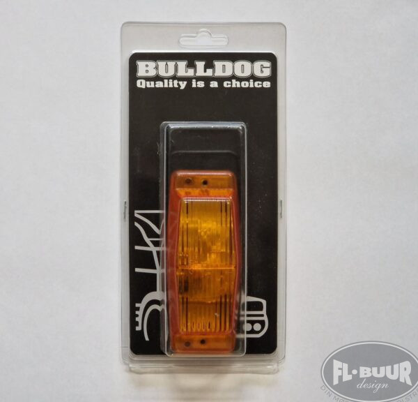 Bulldog Sidebelysning - Orange