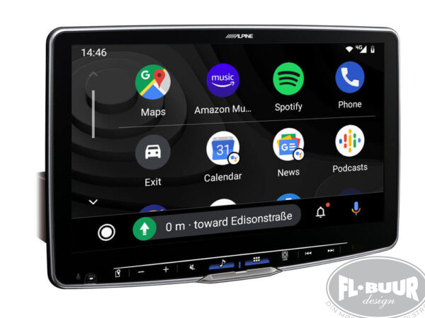 Alpine iLX-F115D Halo 11 Bilradio Med Apple CarPlay & Android Auto ekstra billede 2