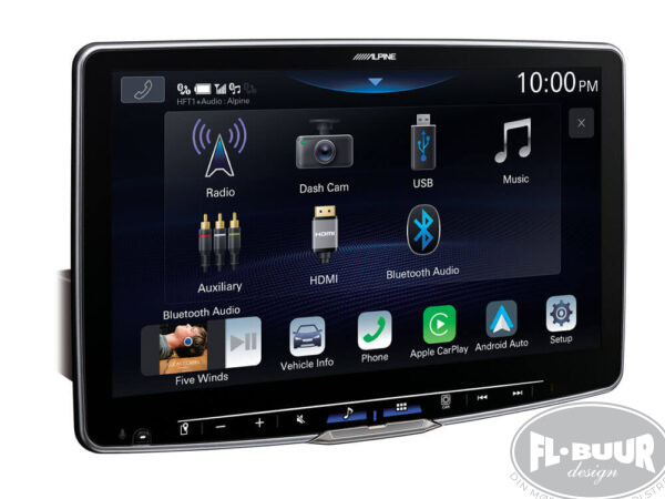 Alpine iLX-F115D Halo 11 Bilradio Med Apple CarPlay & Android Auto ekstra billede 3