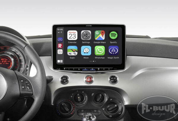 Alpine iLX-F115D Halo 11 Bilradio Med Apple CarPlay & Android Auto ekstra billede 6