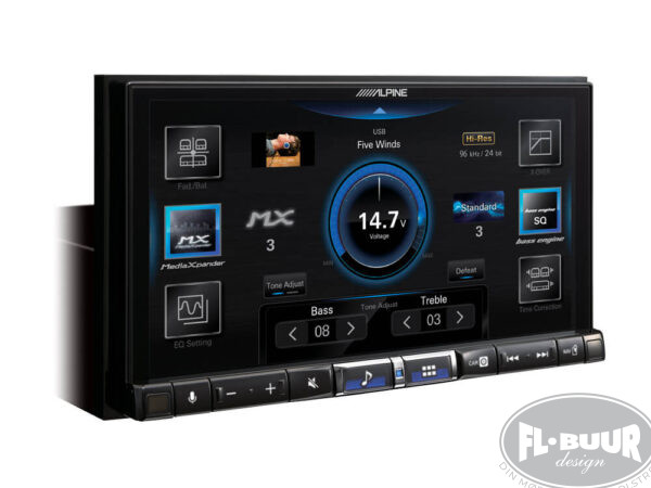 Alpine iLX-705D Bilradio Med Apple CarPlay & Android Auto